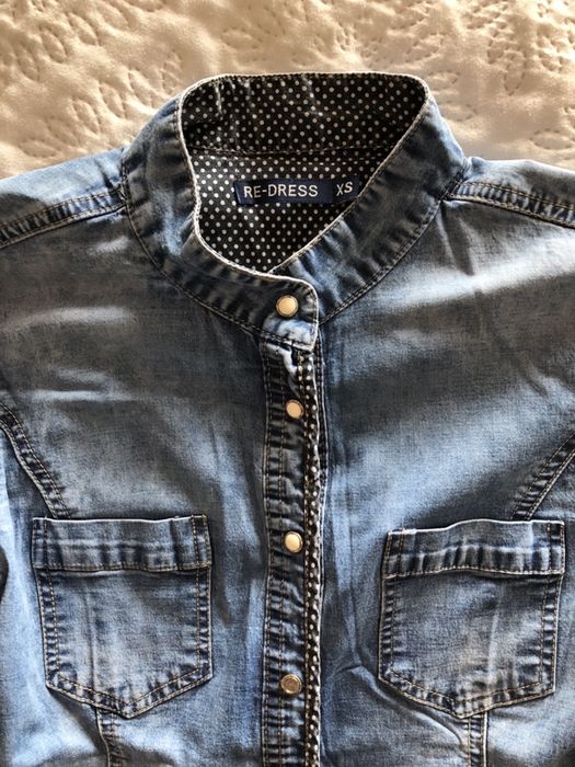 Koszula jeansowa rozmiar xs