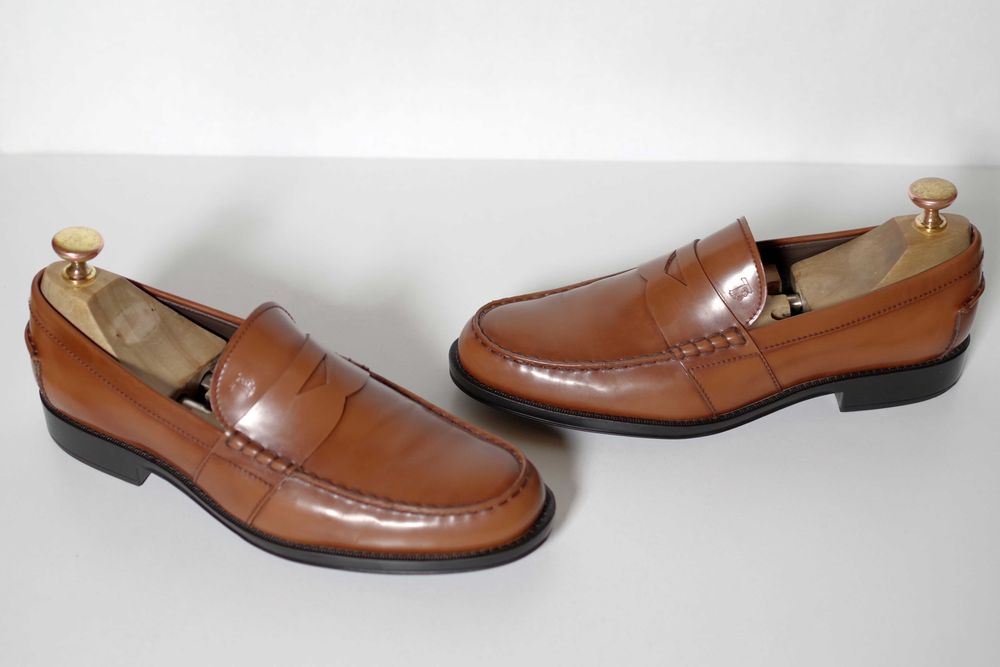 Лофери Tods Penny Loafers 45 розмір шкіра літо оригінал ідеальний стан