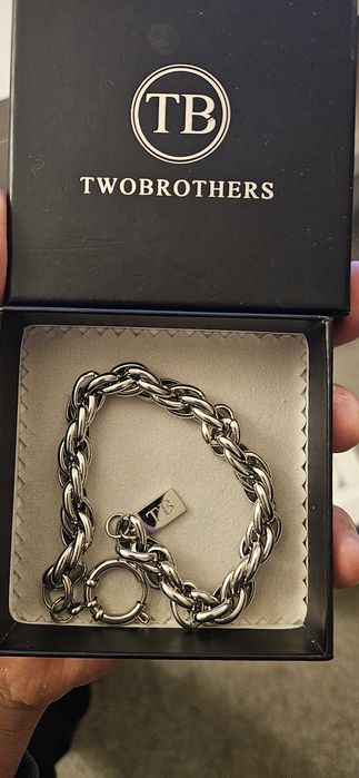 Pulseira  TwoBrothers Parkland (Aço - Prateado - 21 cm)