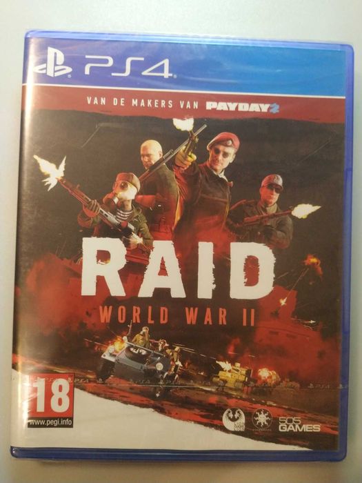 Gra RAID World War 2 - PlayStation 4 - Nowa, w oryg folii - na PS4 PS5