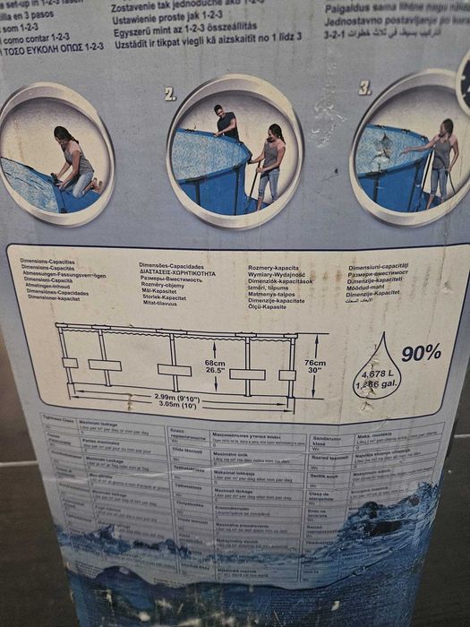 A Bestway Steel Pro MAX 305 x 76 cm