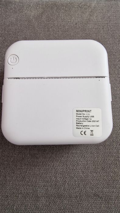 Mini Drukarka Termiczna Bluetooth | Drukarka "Kotek" | Do Zdjęć i Nota