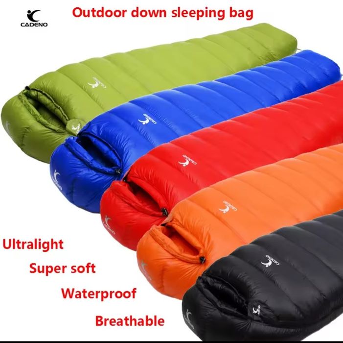 Śpiwór puchowy Cadeno 600 g kaczego puchu