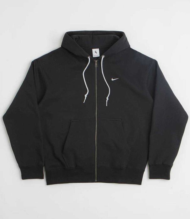 ОРИГІНАЛ! Кофта Nike Solo Swoosh Fz Hoodie Black M L XL | DR0403-010