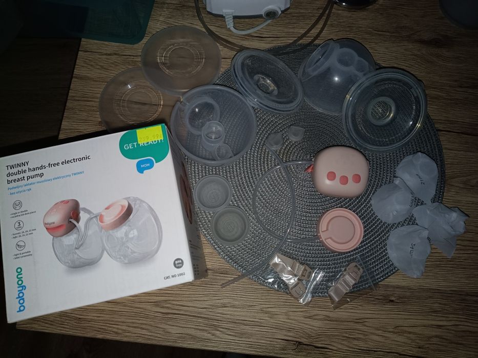 Laktator twinny Babyono plus gratisy