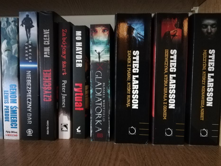 Perude; Sakey; James; Cleave; Hayder;Whitfield