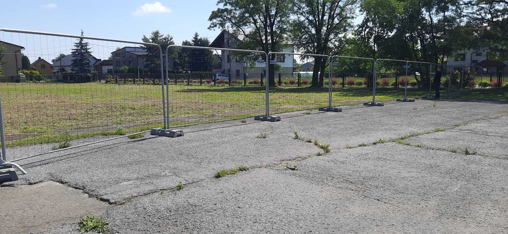 Płotki Barierki Ogrodzenia Tymczasowe Ochronne Namioty wynajem