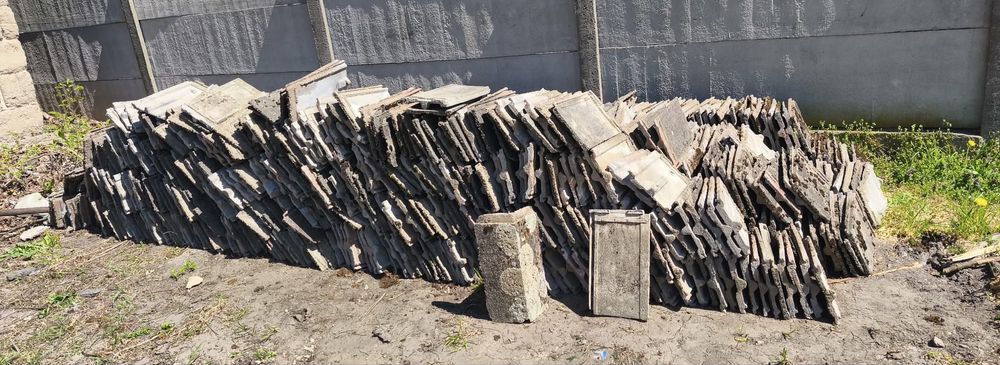 Dachówka betonowa z demontażu