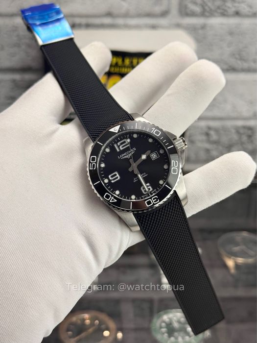 Годинник Longines HydroConquest Black