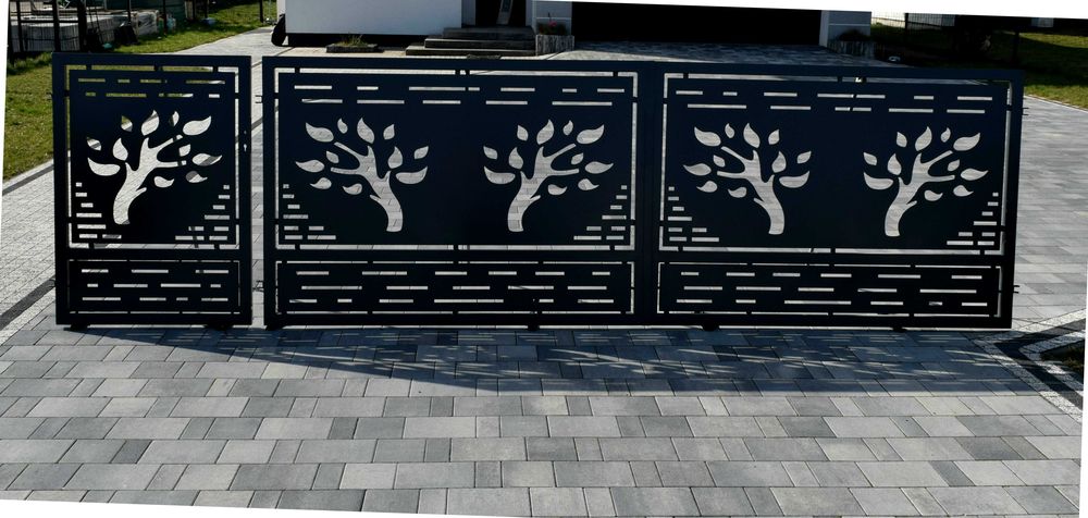 Brama + Furtka z profila 80x20 Ocynk +Ral Producent