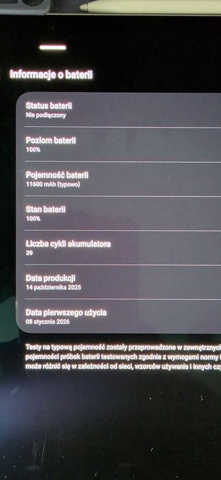 Tablet Samsung Galaxy S11 Ultra 5G