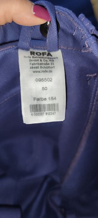 Nowe Spodnie spawalnicze ROFA r.50