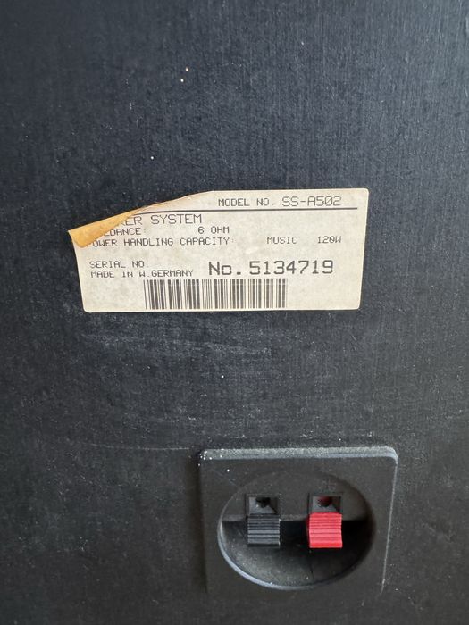 Kolumny Sony SS-A502