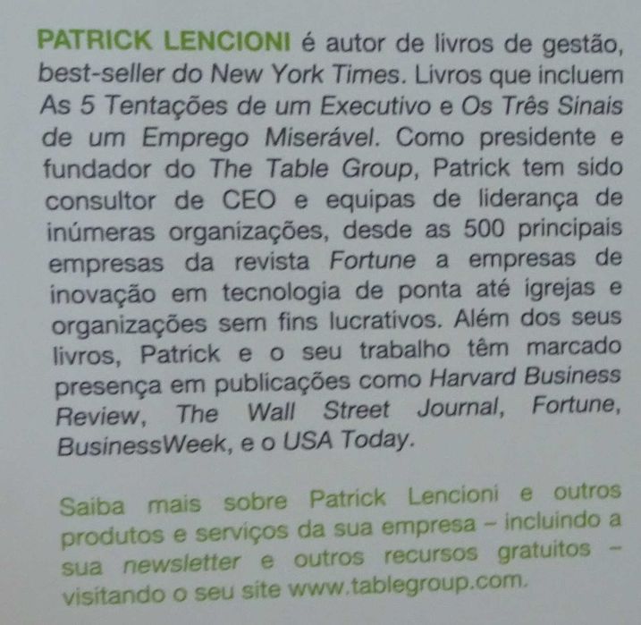 Dispa-se (Uma Fábula de Negócios) de Patrick Lencioni