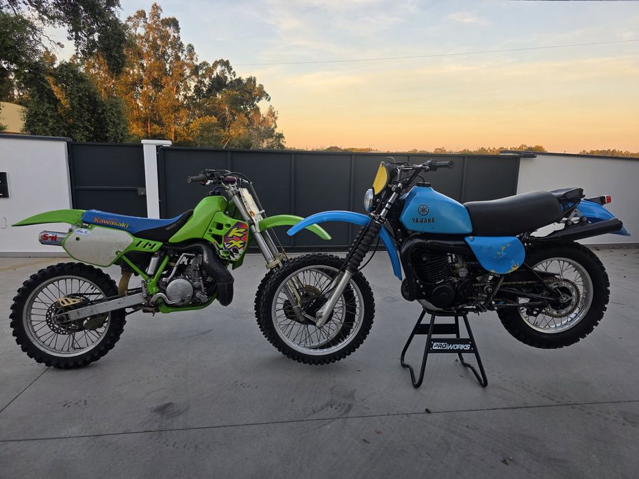 Kawasaki kx 500 yamaha it 400