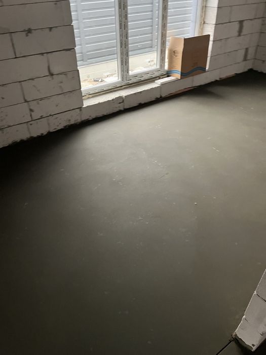 Стяжка пола, полусухая стяжка, стяжка підлоги