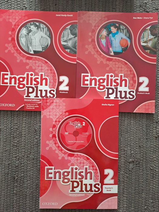 English Plus 2 - OXFORD - Conjunto Manual de Inglês e Caderno de Atividades (+Livro do Professor) (2025)
