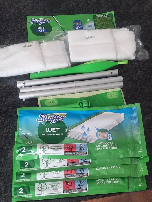 Swiffer mop zestaw wet+dry
