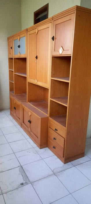 Estante em mogno + faia