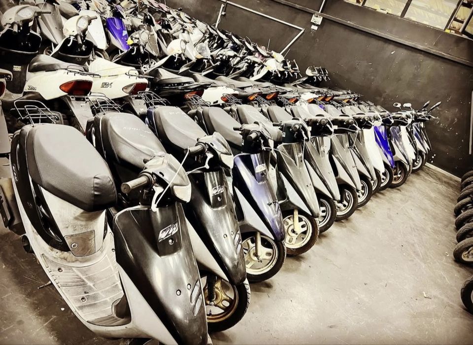 Скутера з контейнера японія Без пробігу по Укр