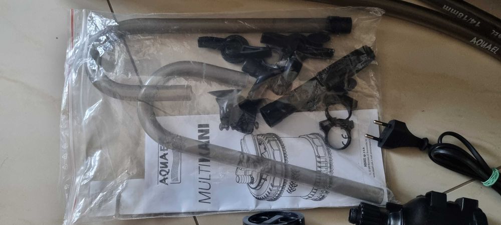 Aquael Multikani 800 plus dwa kubły oraz media