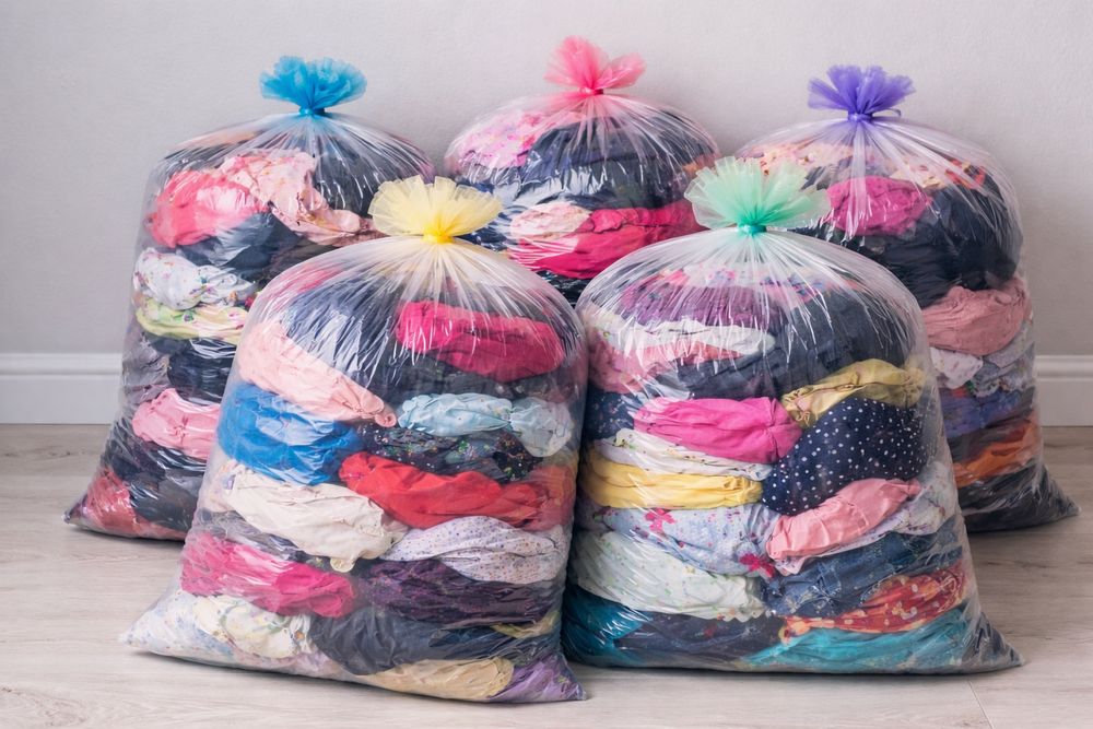 Worki ubran dla dziewczynki mix