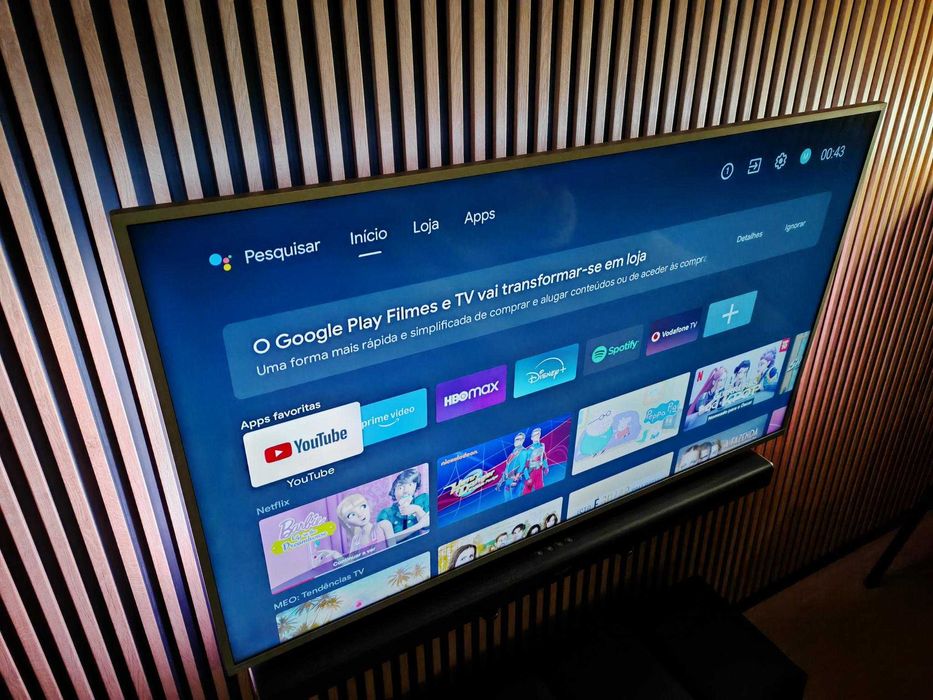 TV LED philips 58" 4k UHD Ambilight, Android TV - Performance Series