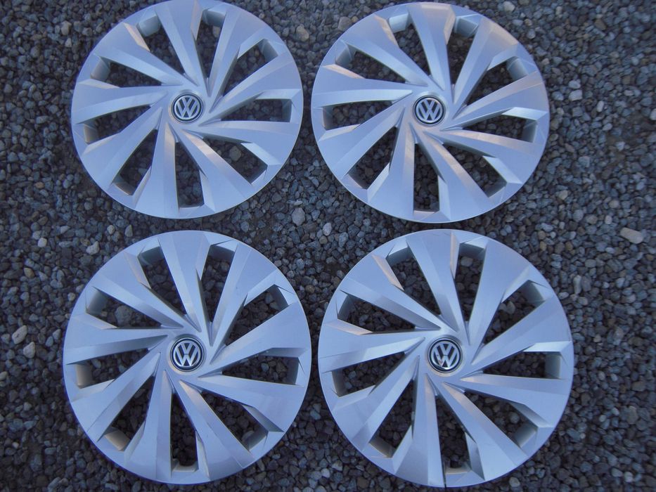 Kołpaki VW oryginał 15 cali Golf VI VII, Touran, Passat, Polo caddy komplet