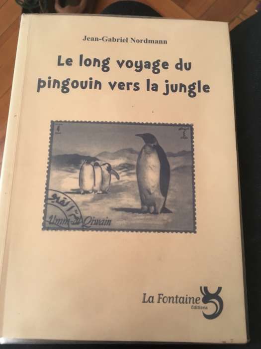 Livro 'Le long voyage du pingouin vers la jungle'
