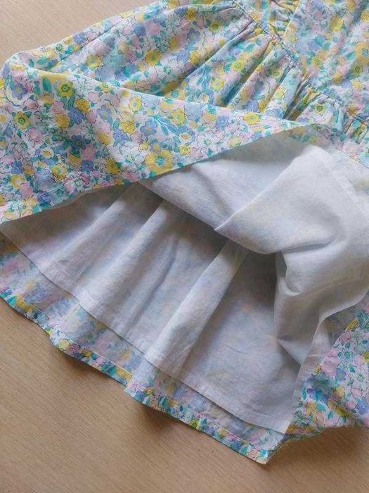 Літня сукня jojo maman bebe для дівчаток з оборами