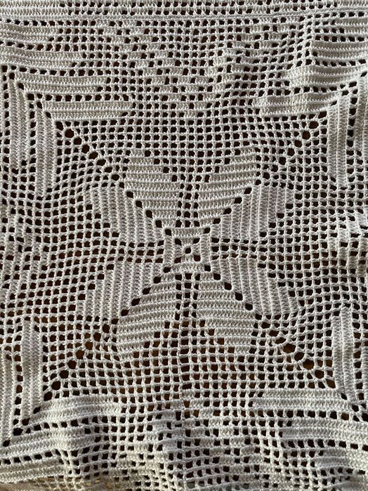 Centro de mesa/toalha de crochet