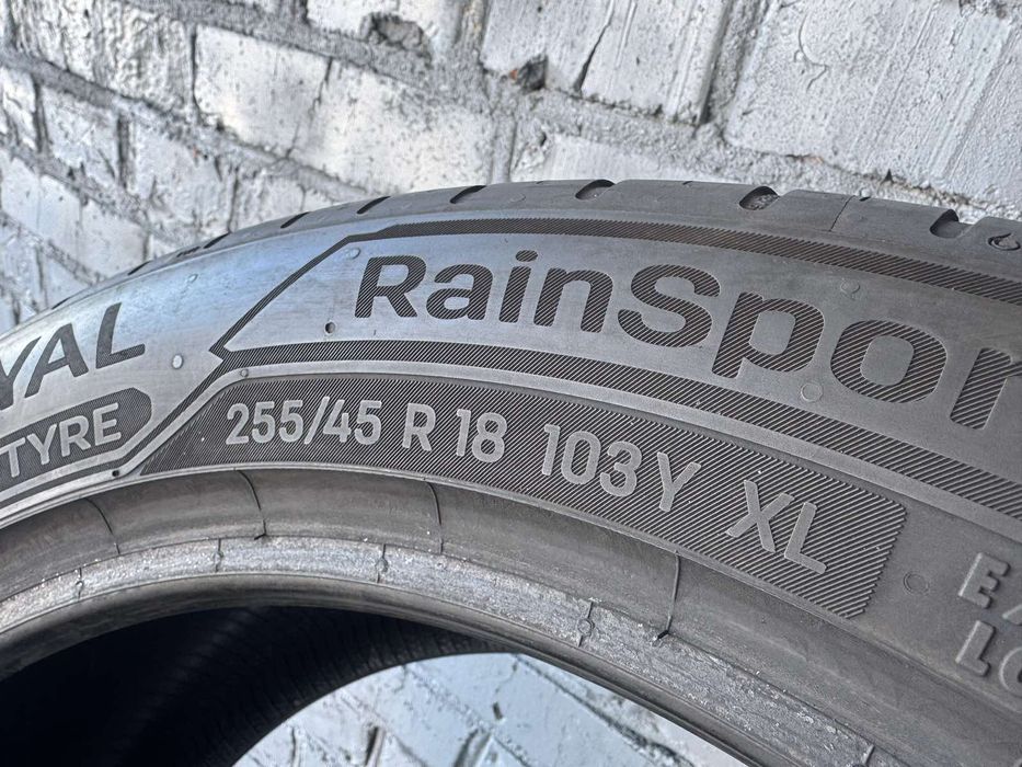 Майже нові літні шини Uniroyal 255/45 R18