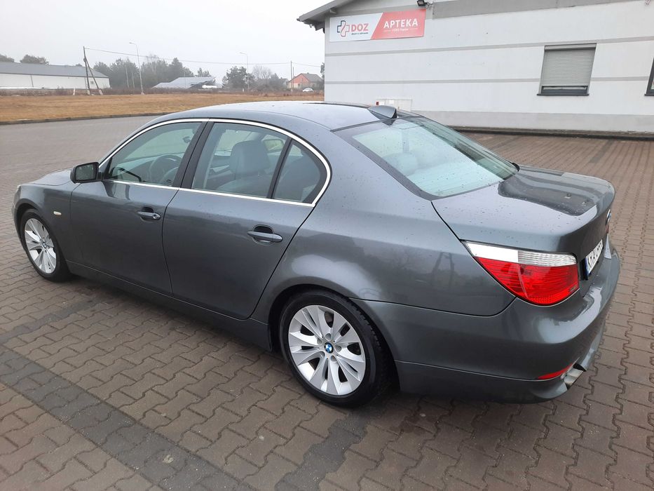 BMW E60, 525i, 218 KM, 2006 r.
