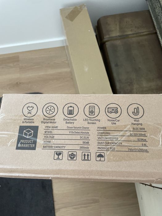 Aspirador Dyson V15s detect absokut