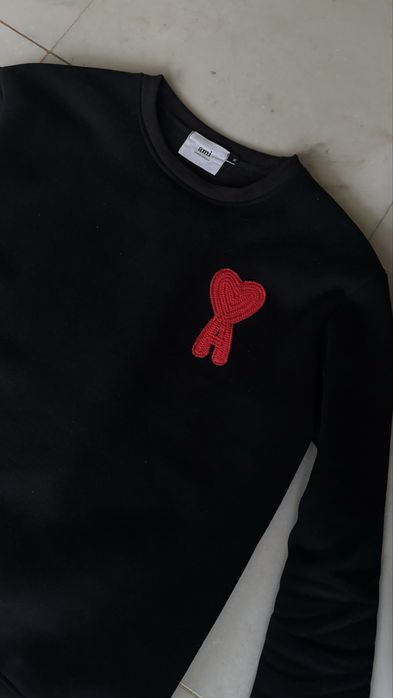 Sweatshirt Ami de Coeur Preta - Origina