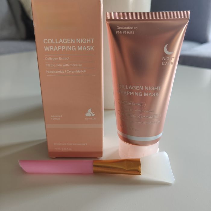 Maseczka Kolagenowa na noc !