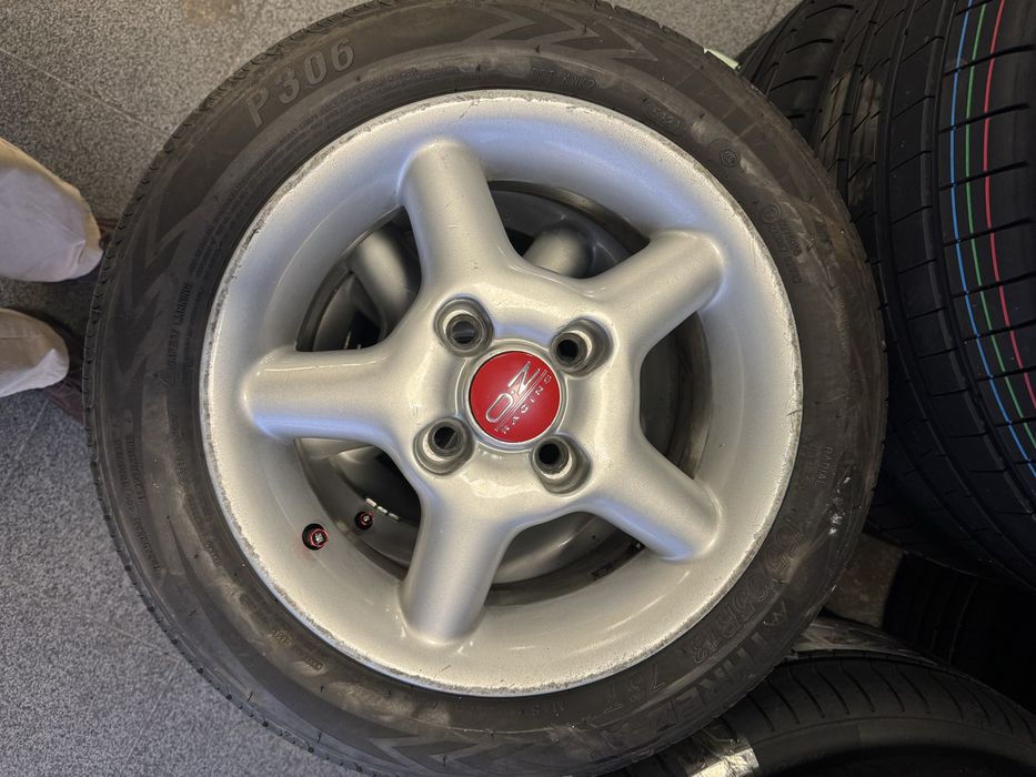 Jantes 13 com pneus 155/65