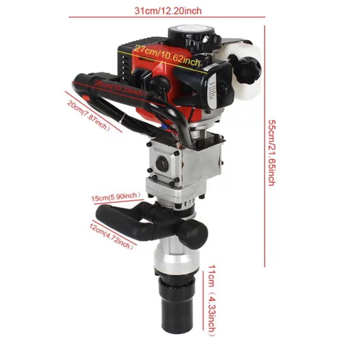 Bate estacas a gasolina