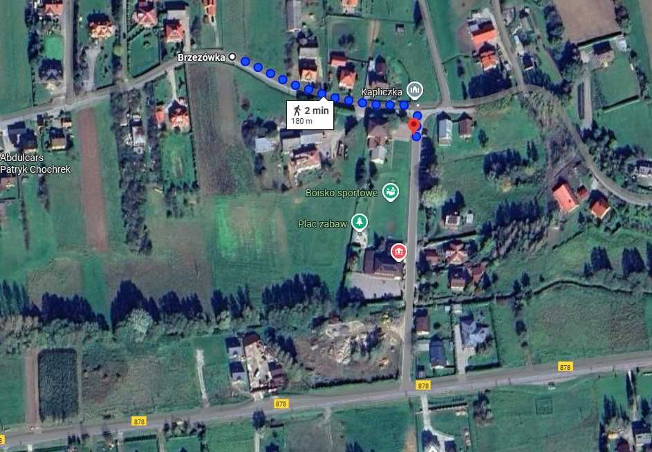 Działka budowlana Brzezówka, gm. Hyżne 9.5ar , uzbrojona