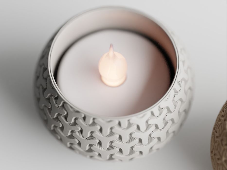 Copo Decorativo com Relevo