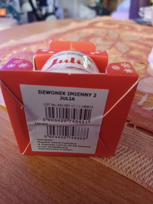 Dzwoneczek świąteczny