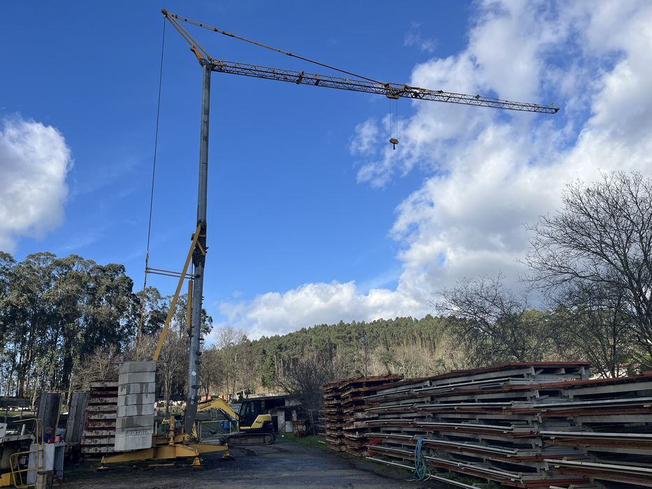 Grua automontante potain hd 26