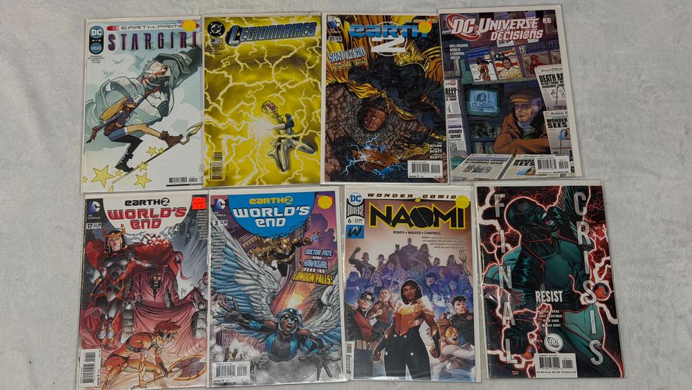 Комікси DC, Vertigo, Impact Comics. Titans, Star Trek, Preacher та ін.