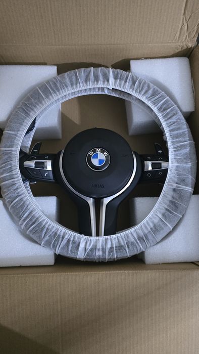 Volante BMW E60 E61 E62 E63 + Airbag + Patilhas (Novo)