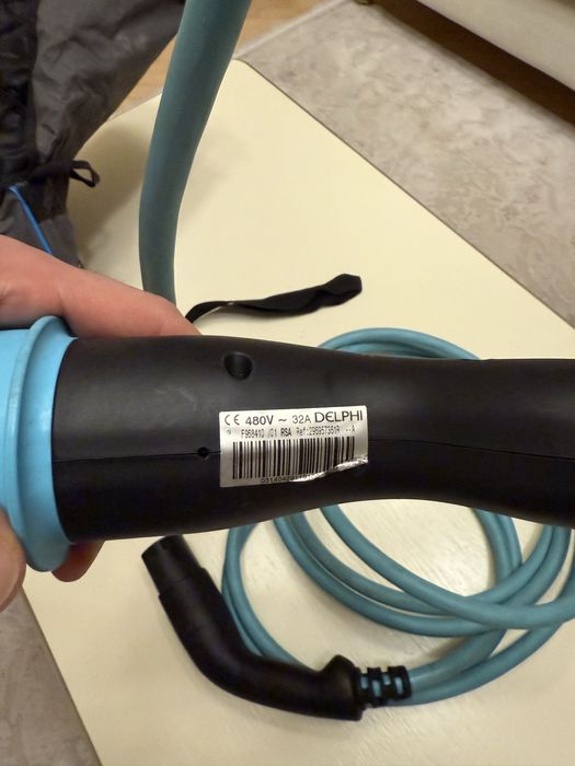 Renault ZE зарядний кабель