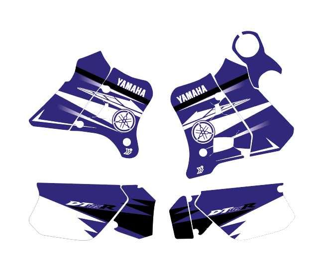 Kit Autocolantes Yamaha  DTR 125