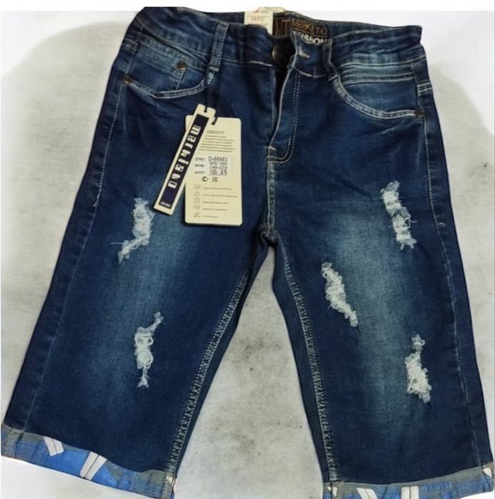 Джинсові бріджі на хлопчика розмір 25