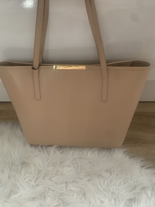Torebka bezowa Ted Baker London Niwa