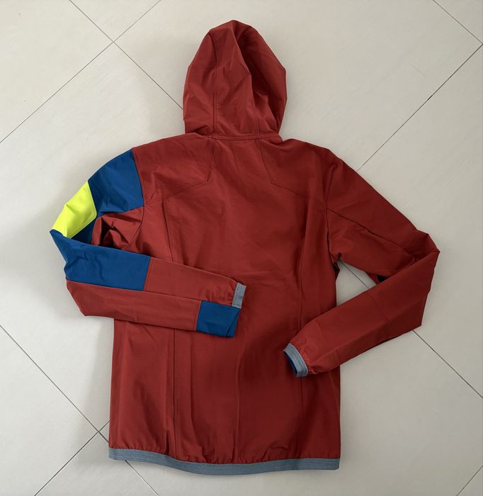 Męska kurtka Ortovox BERRINO HOODED rozmiar M clay orange