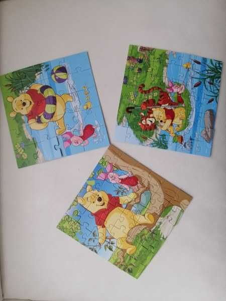 Puzzle zestaw 3 w 1 KUBUŚ PUCHATEK od TREFL